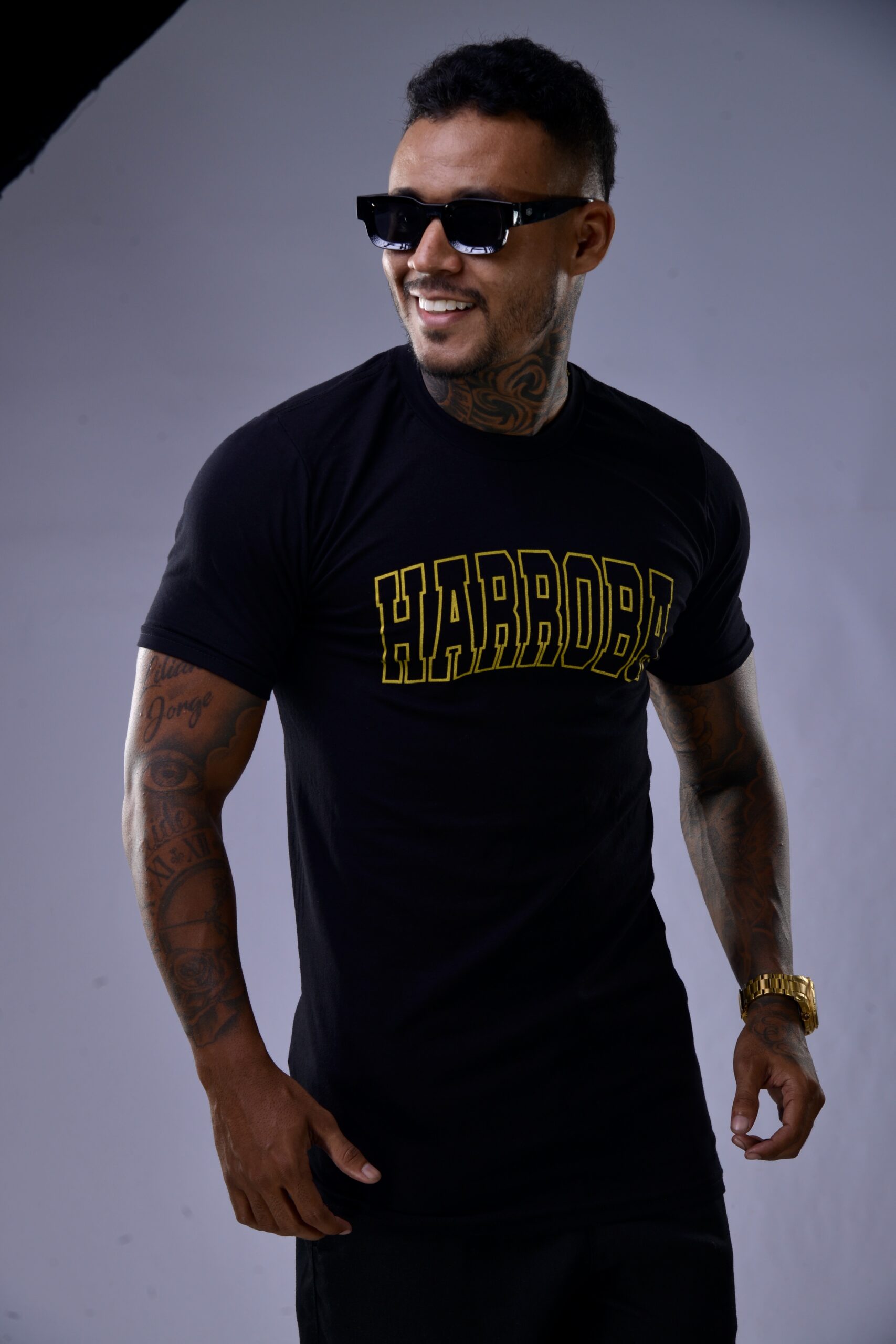 HARROBA BRAND -CAMISAS LONGLINE