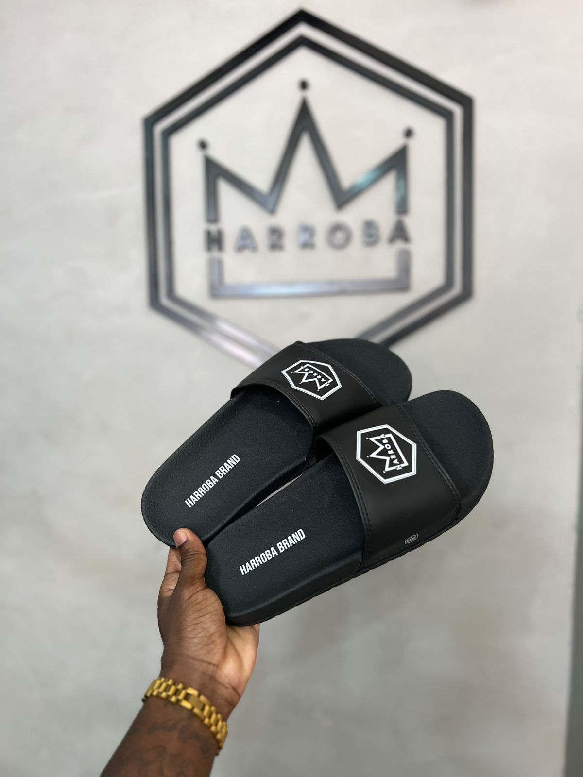 SANDÁLIA SLIDE LOGO