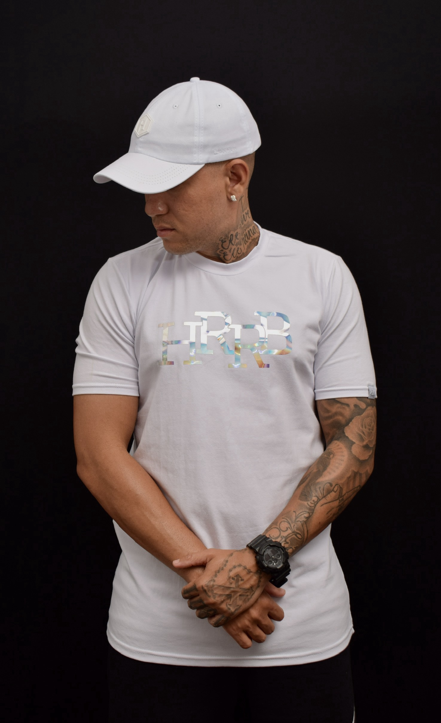 CAMISA HOLOGRÁFICA BRANCA