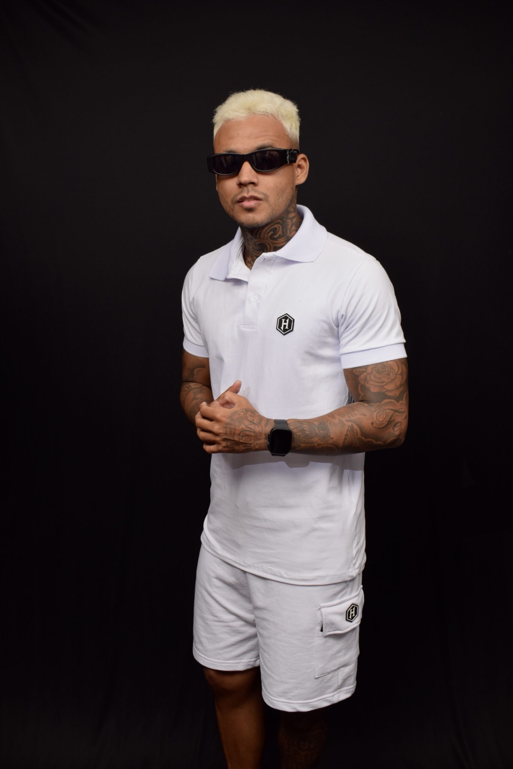 BERMUDA MOLETOM IDENTIDADE BRANCA