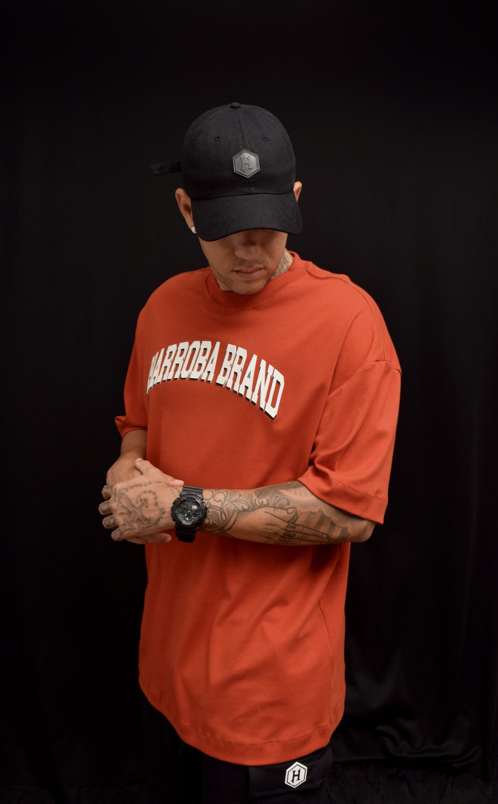 OVERSIZED HARROBA BRAND VERMELHA