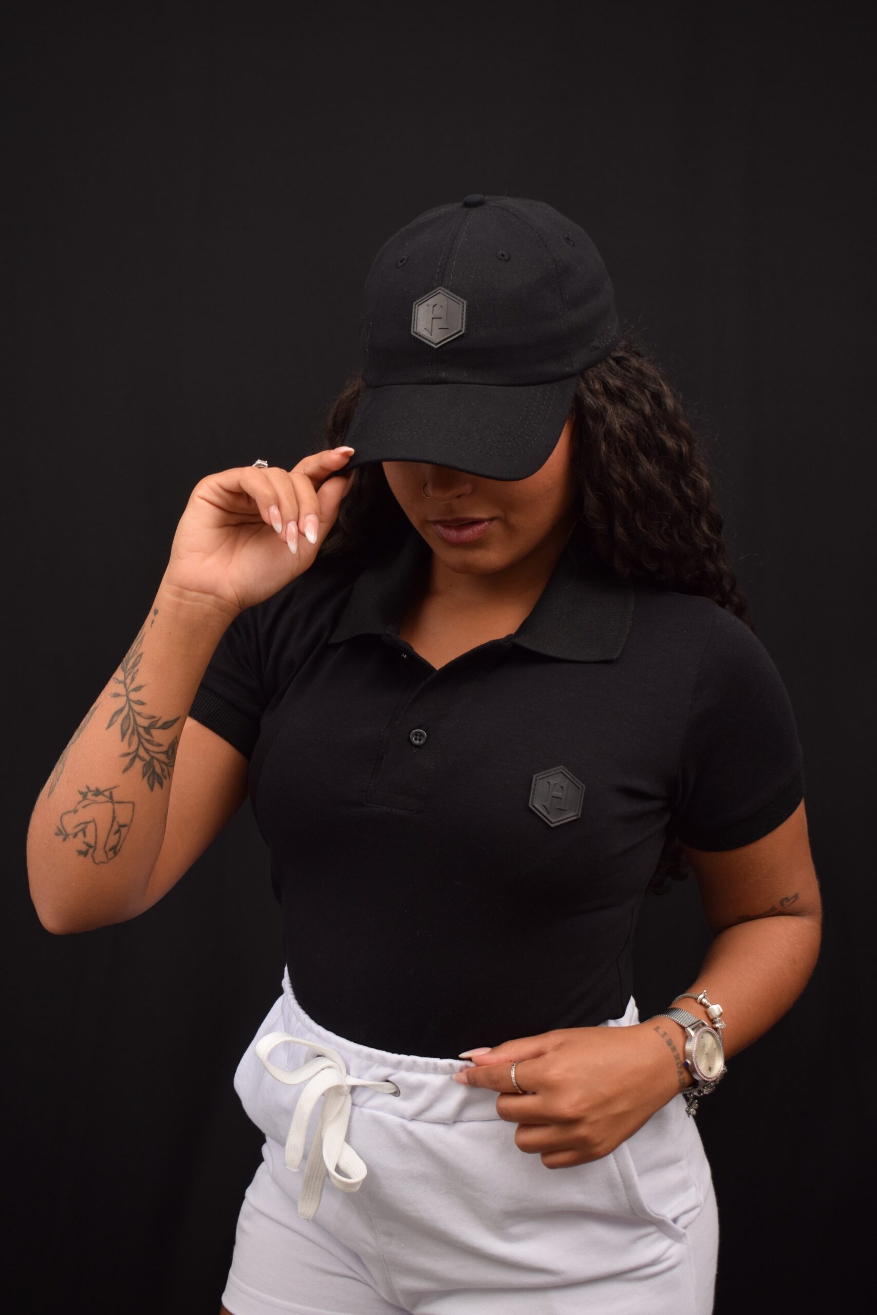 POLO TOTAL PRETA FEMININA