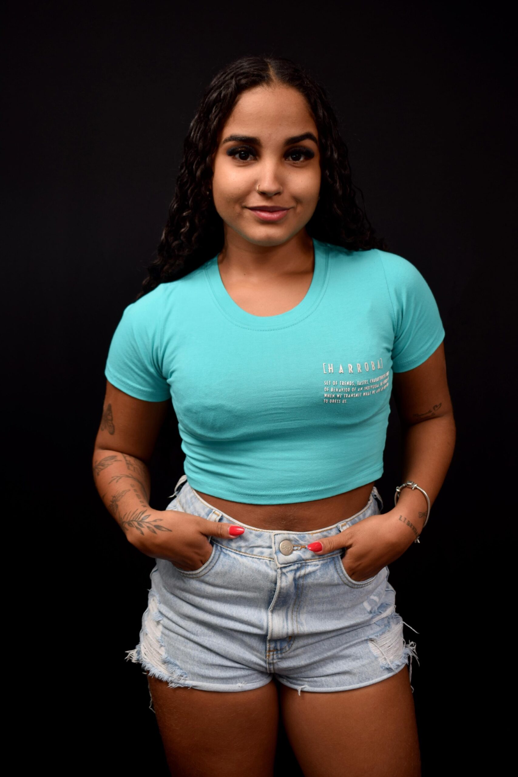 CROPPED FRASES VERDE