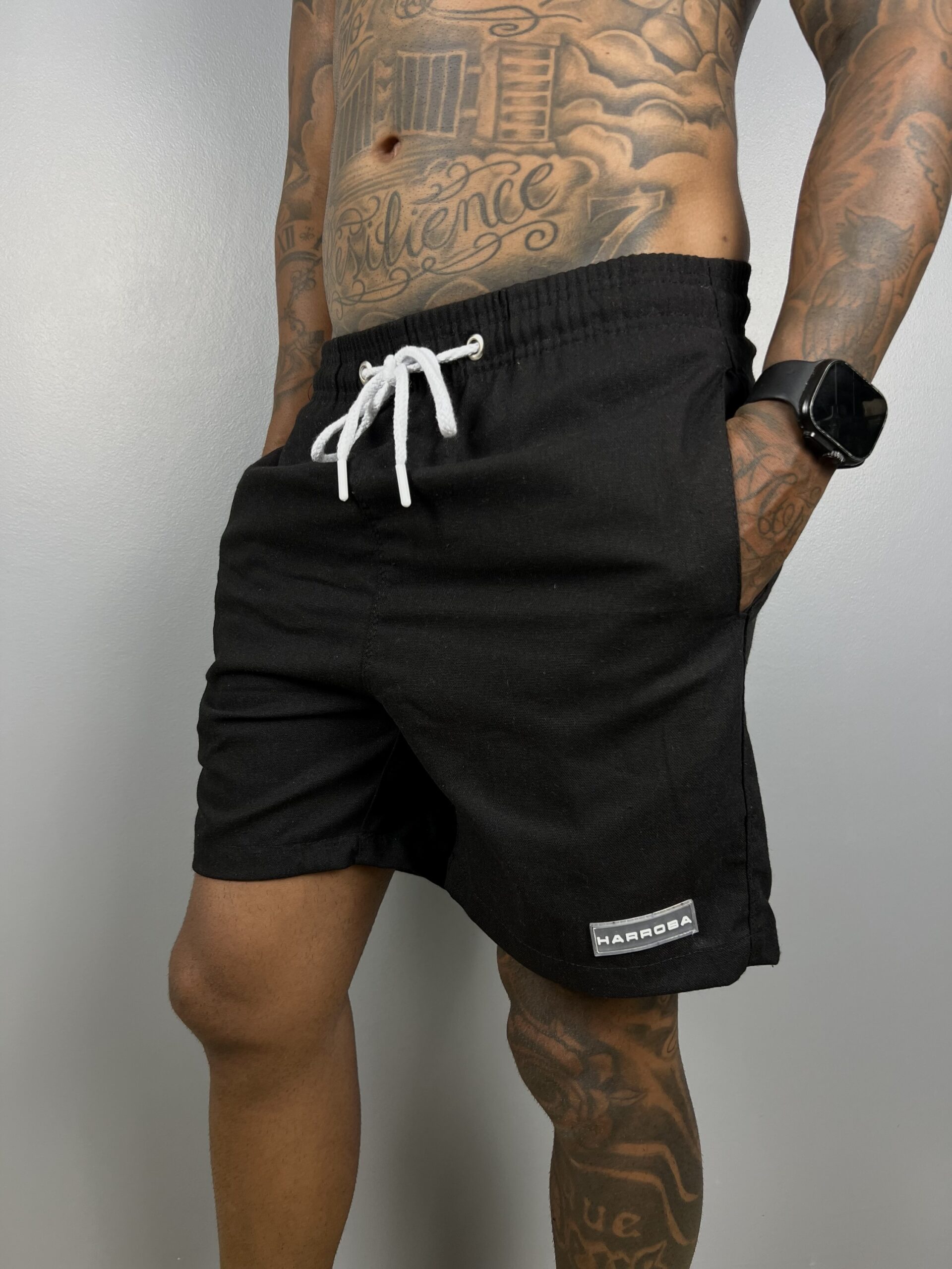 SHORT LINHO BASIC PRETO