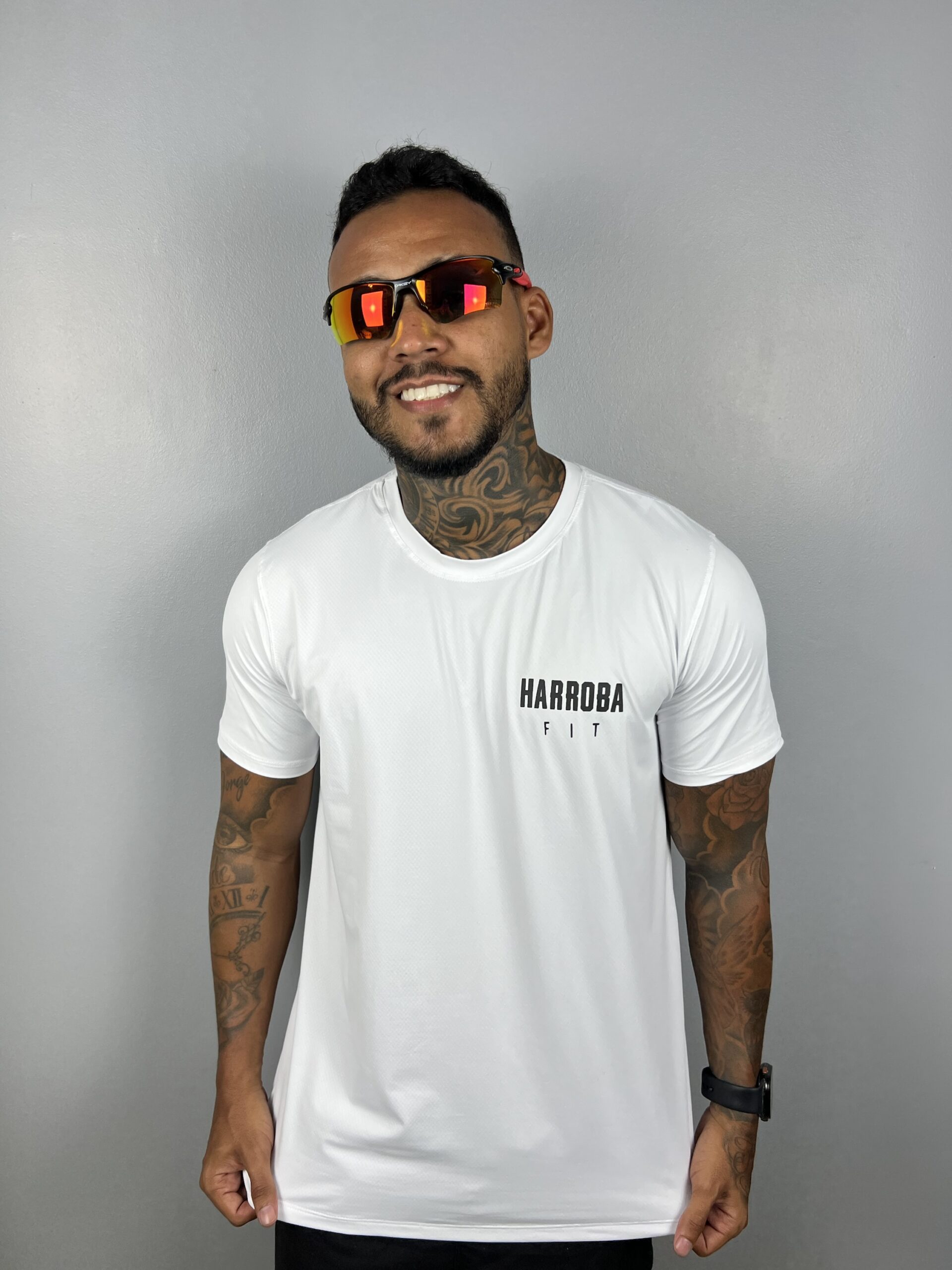 CAMISA DRY HARROBA FIT BRANCA