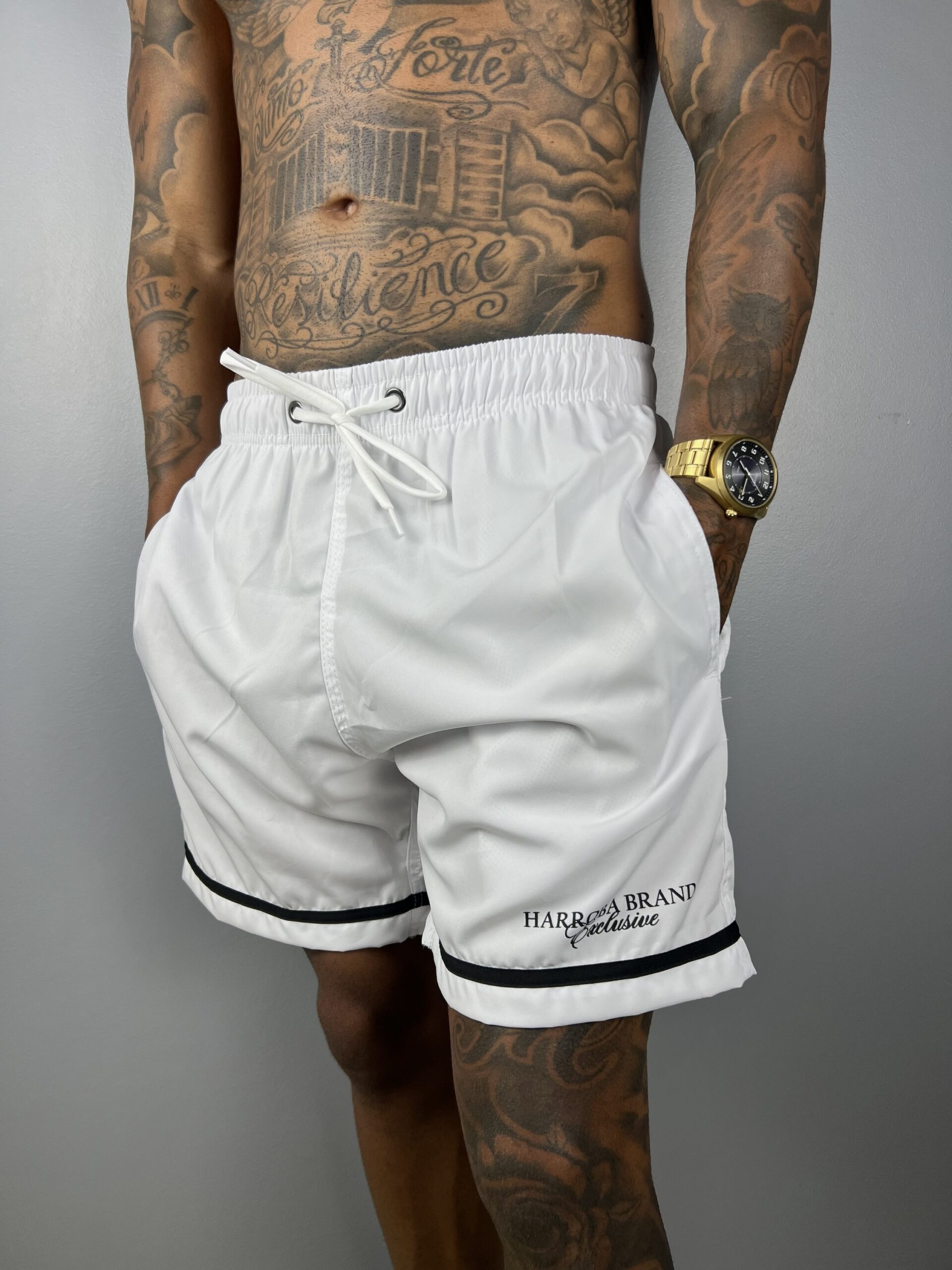 SHORT BEACH EXCLUSIVE WHITE