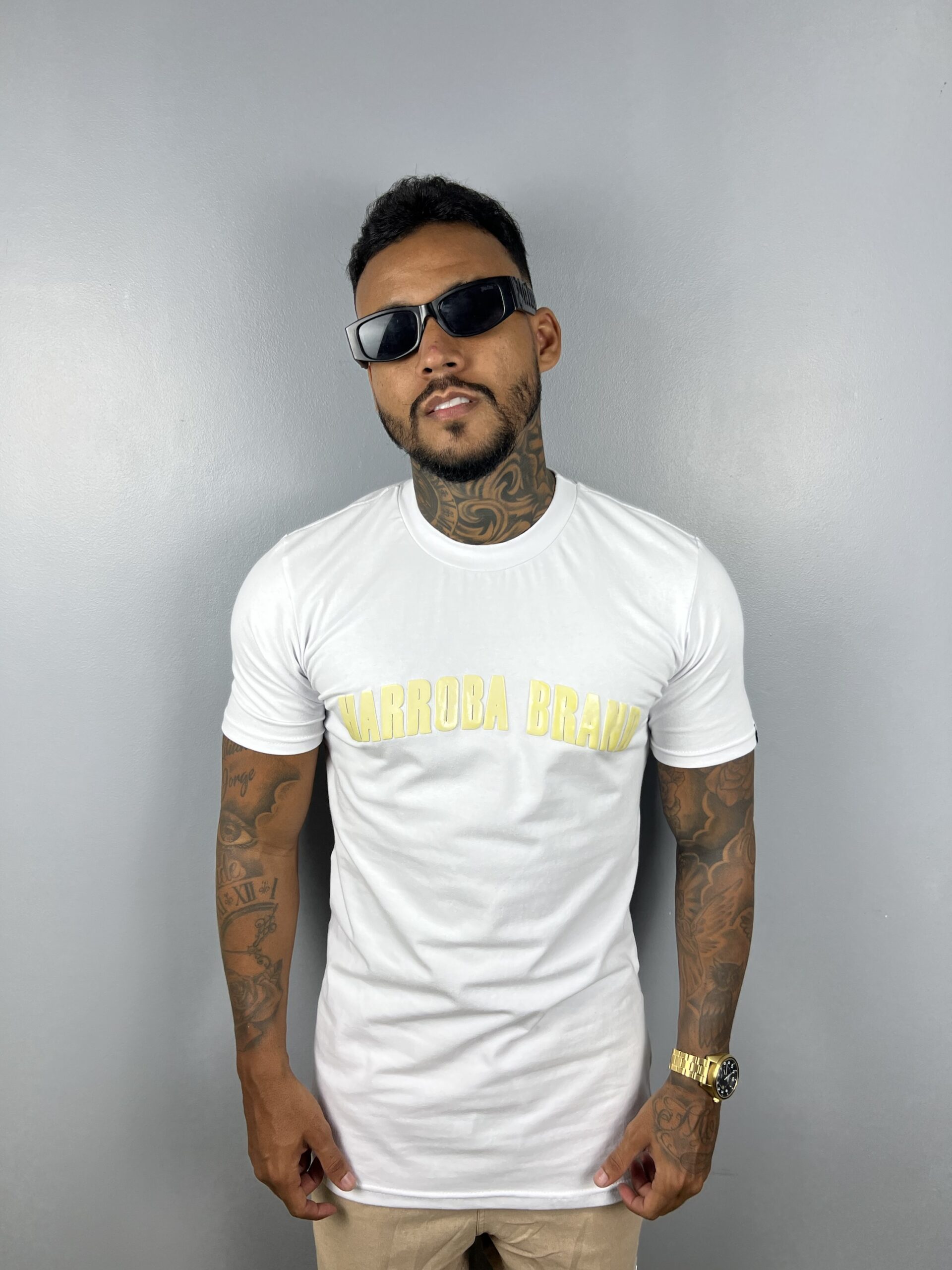 CAMISA WHITE/NUDE STRONG