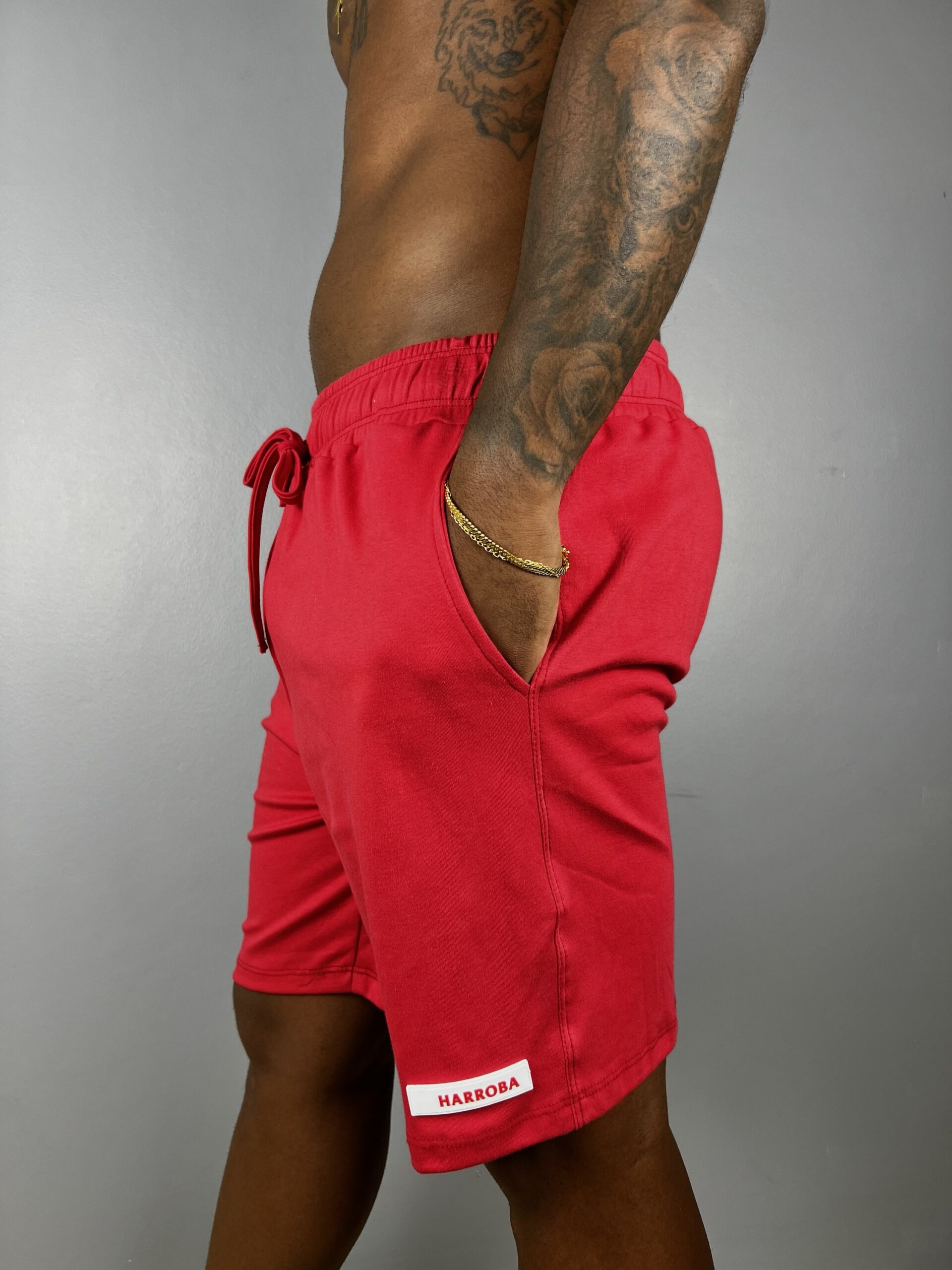 BERMUDA SUEDINE BASIC RED