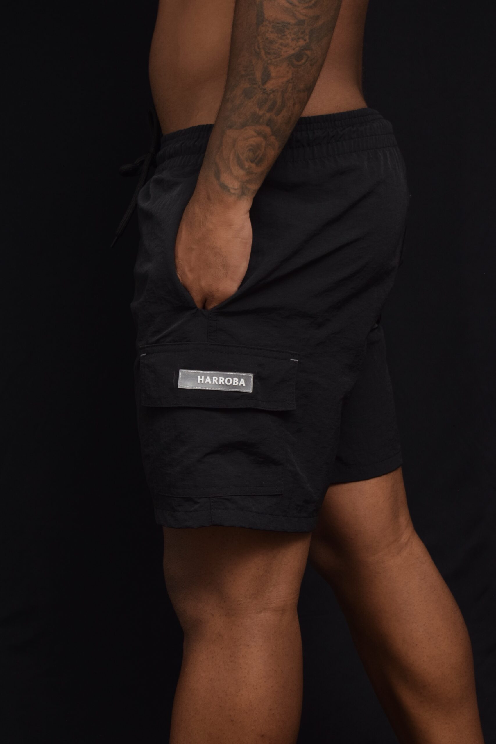 SHORT REFRESH CARGO BLACK