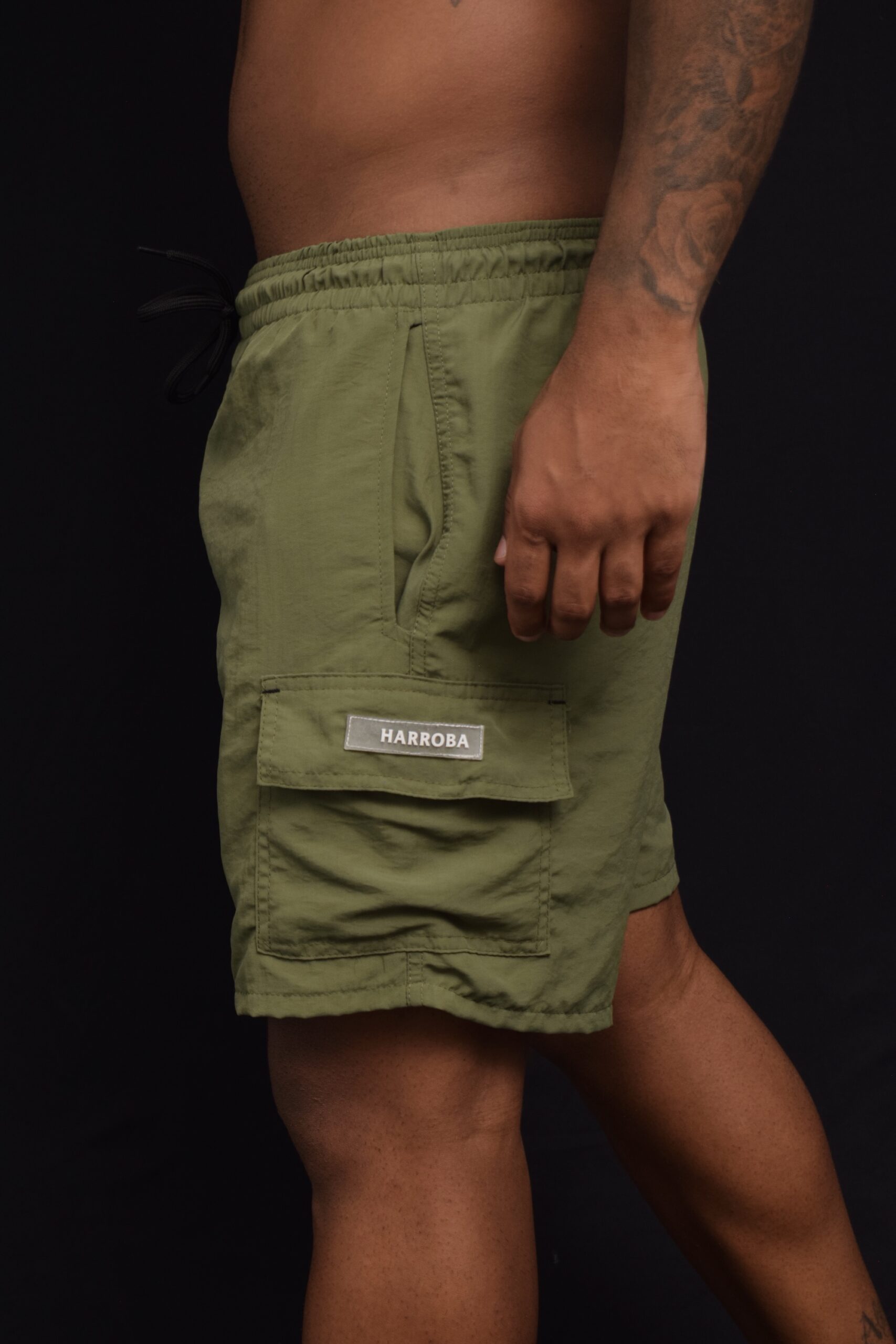 SHORT REFRESH CARGO GREEN