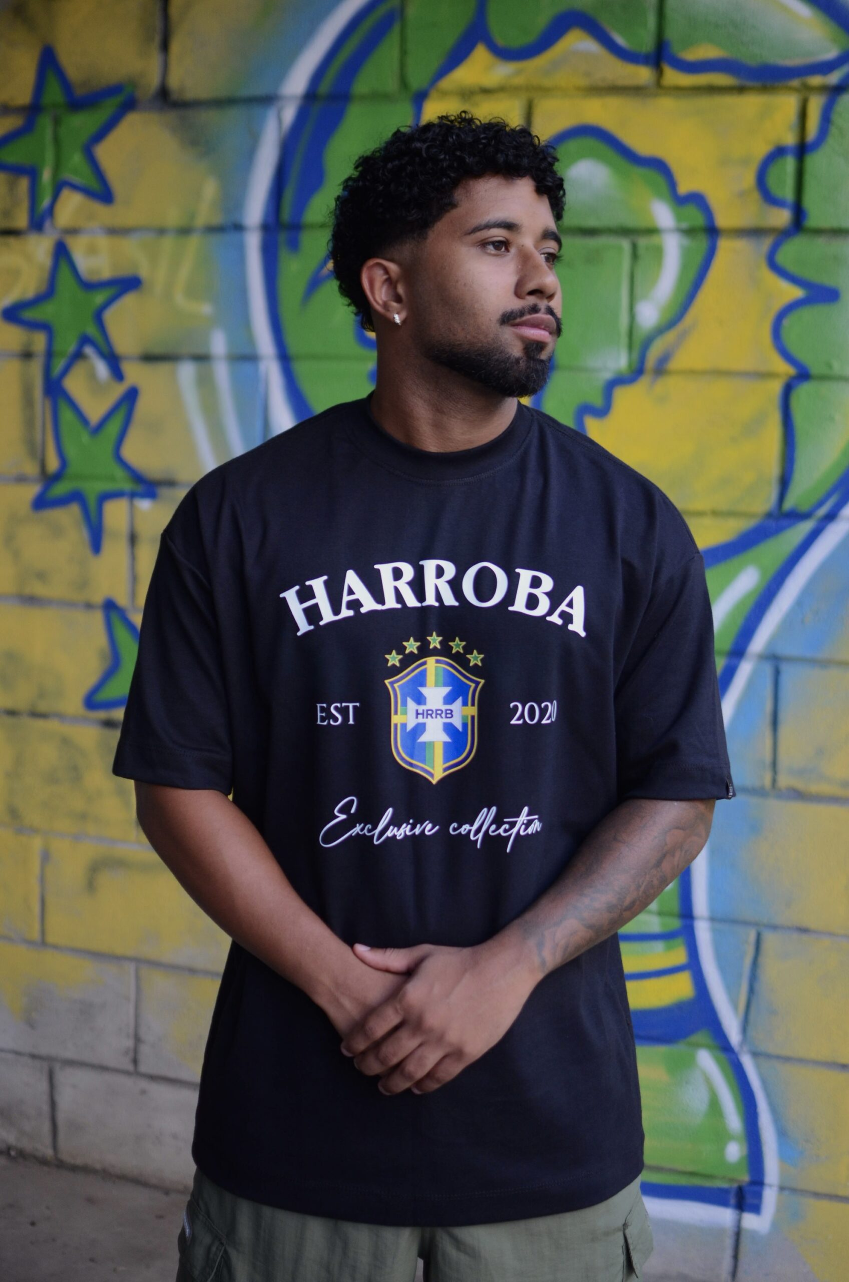 OVERSIZED EST 2020 BRASIL BLACK