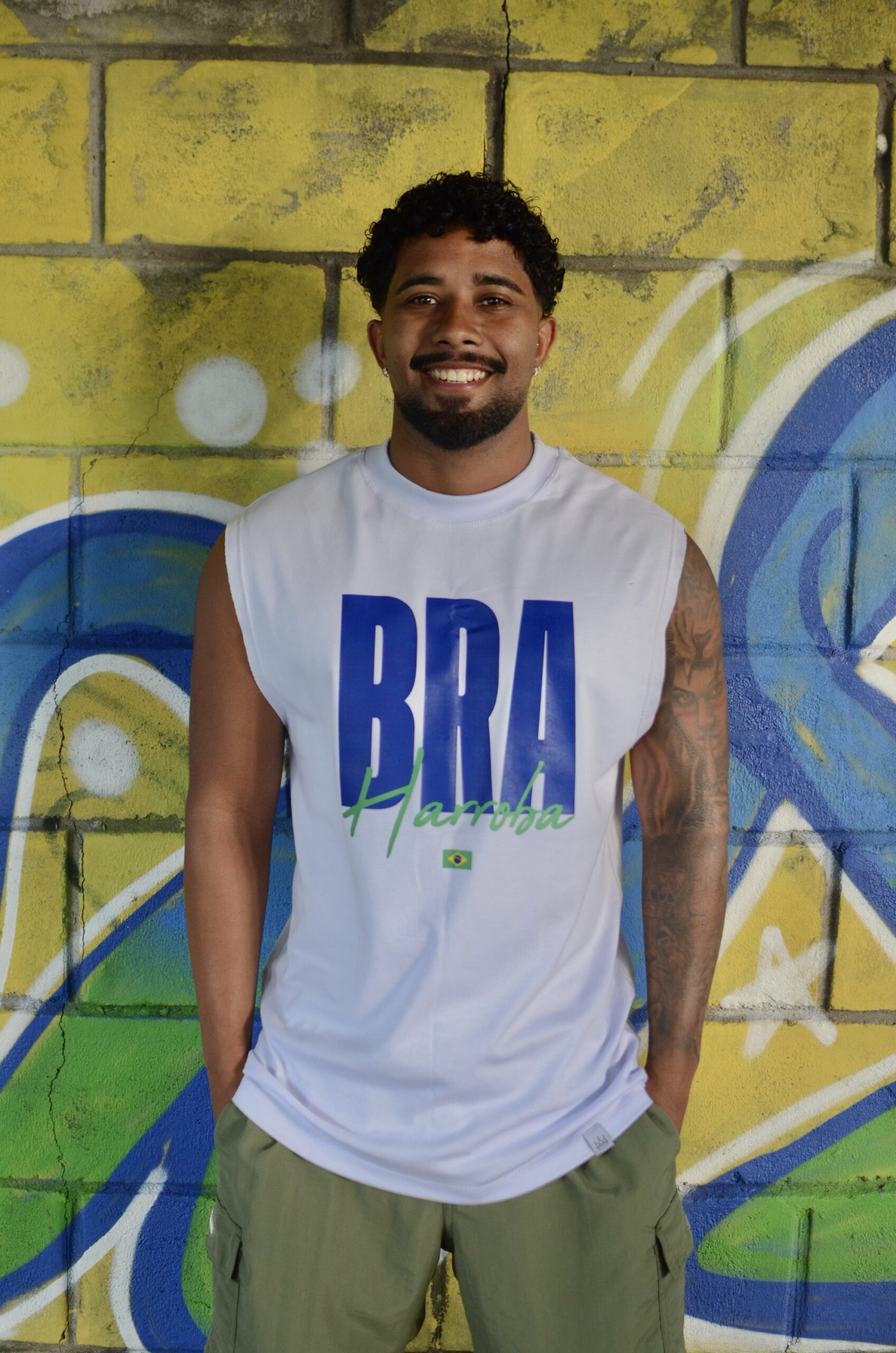 REGATA MACHÃO BRA WHITE