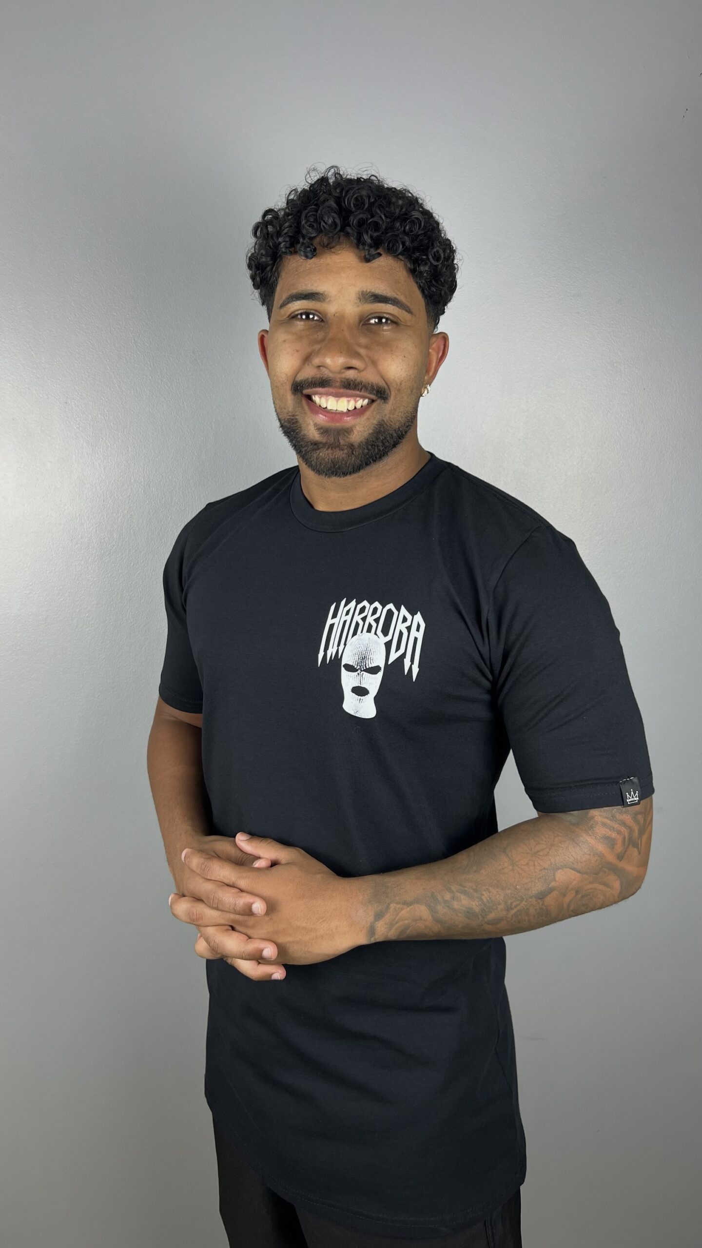 CAMISA LONGLINE NO FACE