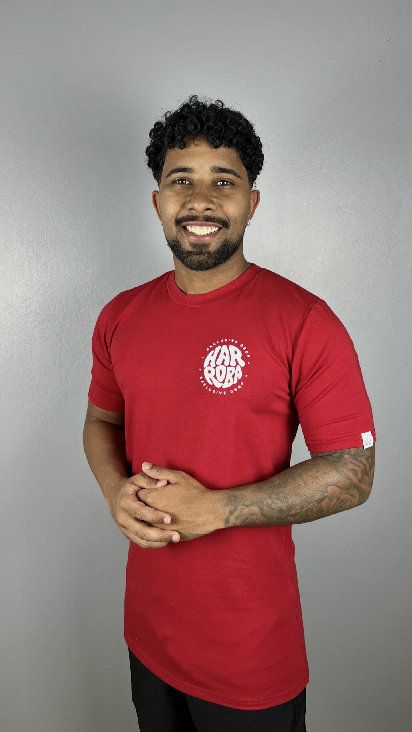 CAMISA LONGLINE ORBIT RED