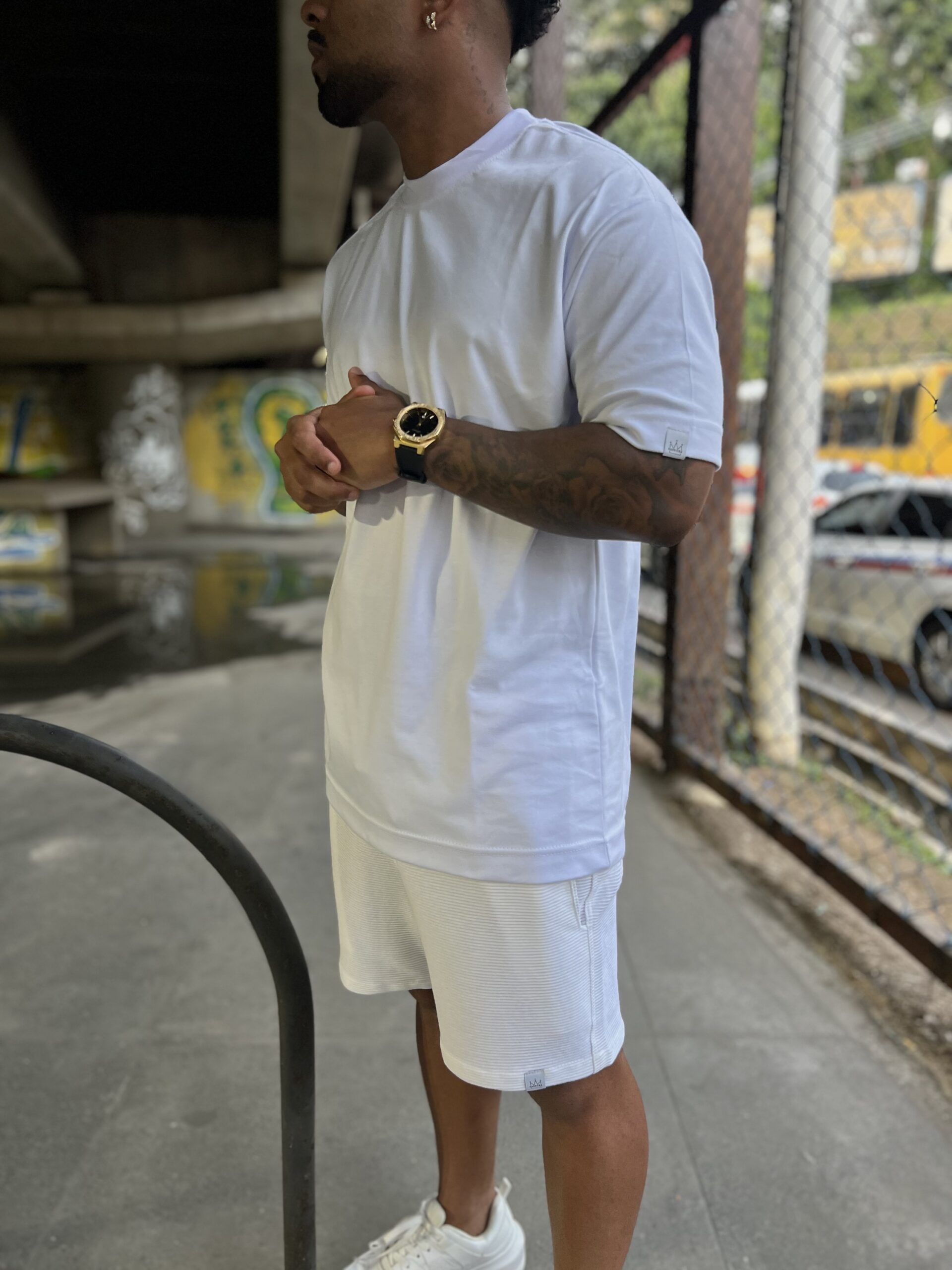 OVERSIZED BASIC BANDEIRA WHITE