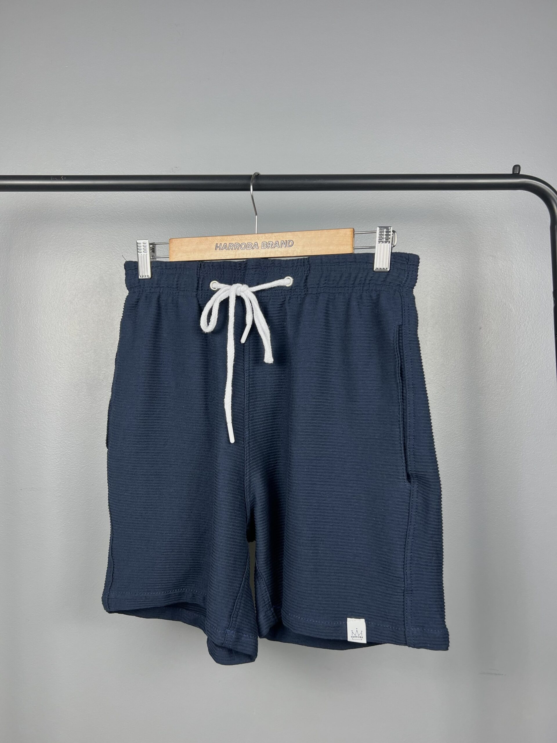 SHORT TEXTURIZADO NAVY BLUE