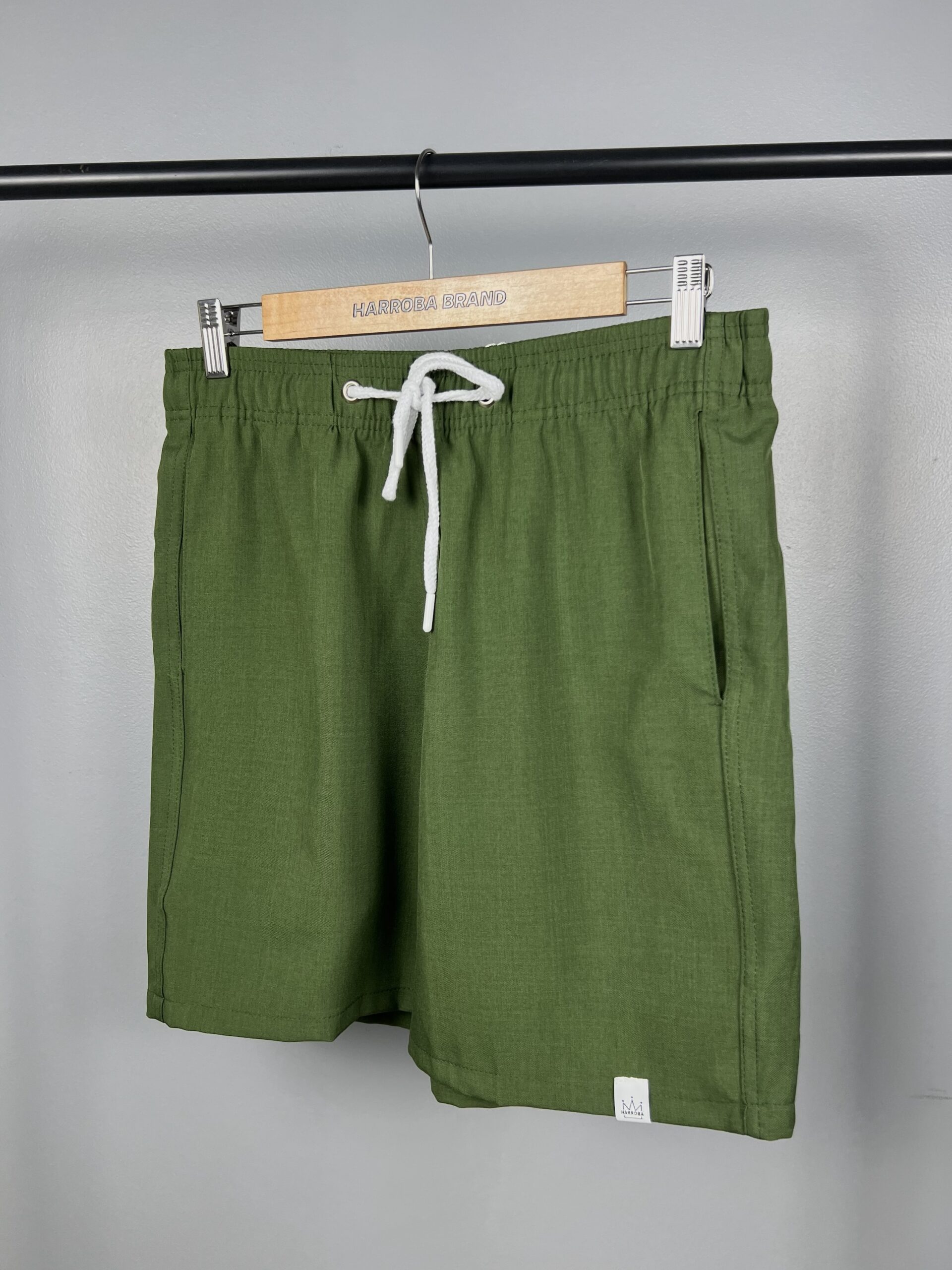 SHORT ALFAIATARIA GREEN BANDEIRA