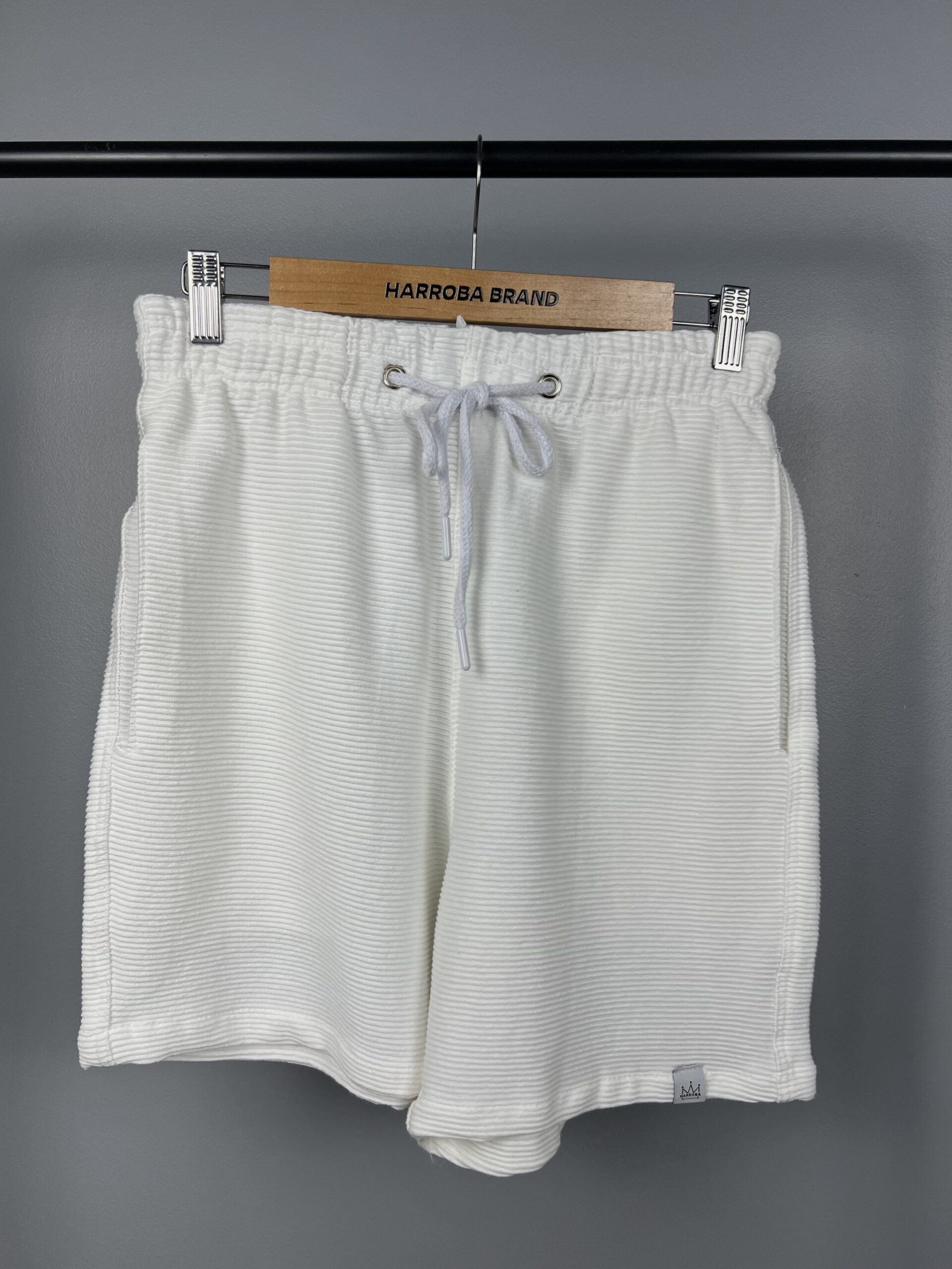 SHORT TEXTURIZADO WHITE