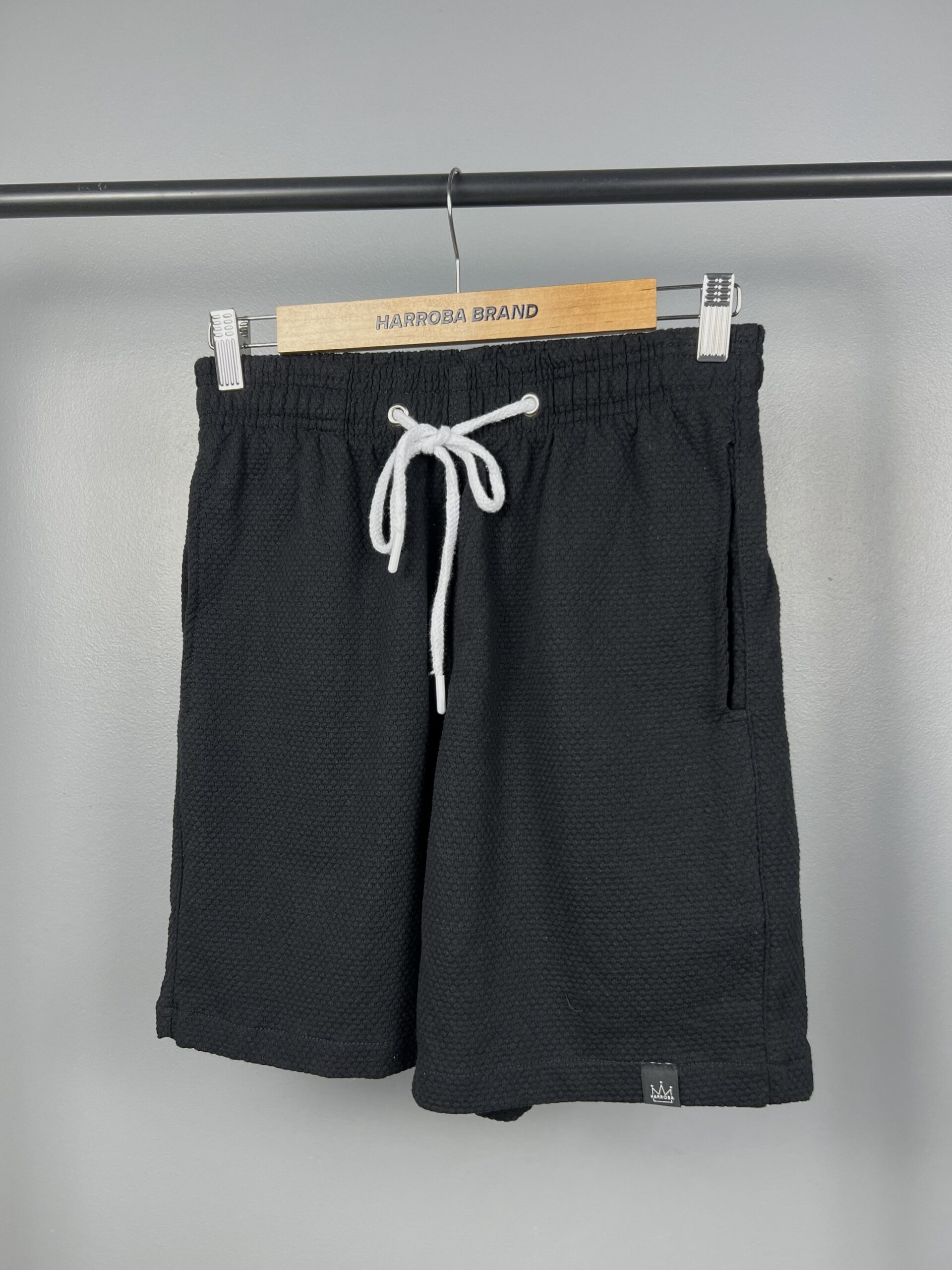 SHORT TEXTURIZADO BLACK